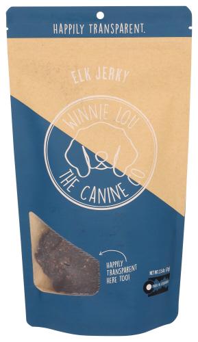 Winni Lou- The Canine Co Jerky Elk - 2.5 Oz (6 Units)