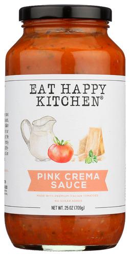 Eat Happy Kitchen Sauce Pink Crema - 25 Oz (6 Units)