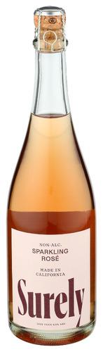 Surely Wine Non Alch Sprklng Ros - 750 Ml (12 Units)