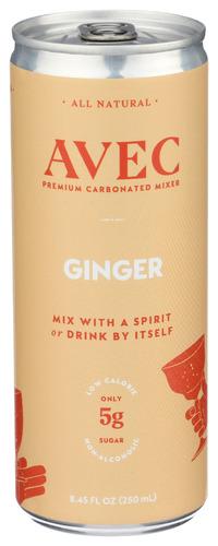 Avec Drinks Co Mocktail Na Ginger 4Pk - 33.8 Fo (6 Units)
