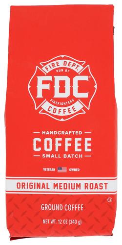 Fire Department Coffee Coffee Grnd Orig Med Roas - 12 Oz (6 Units)