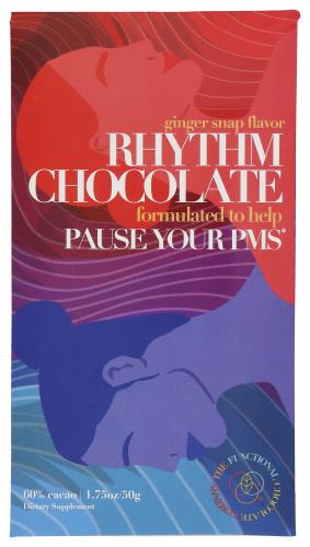 The Functional Chocolate Company Womens Pms Bar Chocolate Gngr - 1.75 Oz (12 Units)