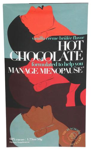 The Functional Chocolate Company Menopause Bar Hot Chocolate - 1.75 Oz (12 Units)