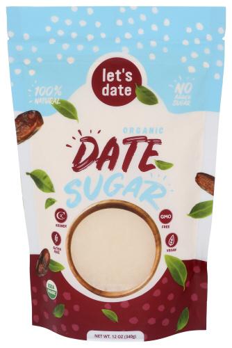 Lets Date Sugar Date Organic - 12 Oz (6 Units)