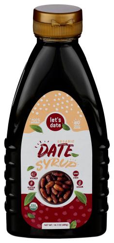Lets Date Syrup Date Organic - 14.1 Oz (6 Units)