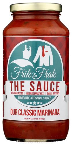 Frik And Frak Sauce Marinara - 24 Oz (6 Units)