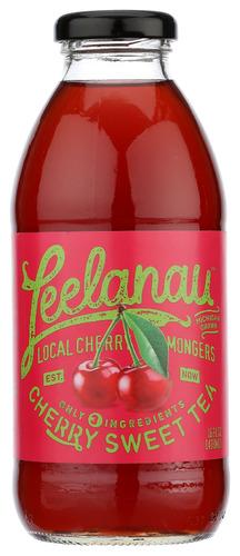 Leelanau Tea Cherry Sweet Rtd - 16 Fo (12 Units)