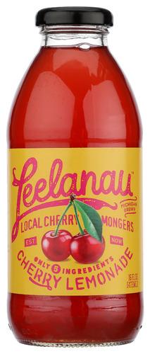 Leelanau Lemonade Cherry - 16 Fo (12 Units)