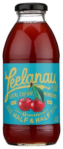 Leelanau Tea Half A Half Cherry Lmn - 16 Fo (12 Units)