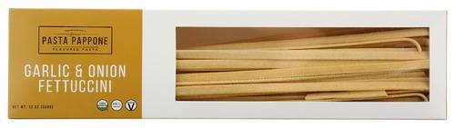 Pasta Pappone Pasta Garlic Onion Fettu - 12 Oz (12 Units)