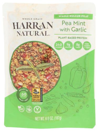 Harran Natural Pilaf Blgr Pea Mnt Gar - 6.6 Oz (8 Units)