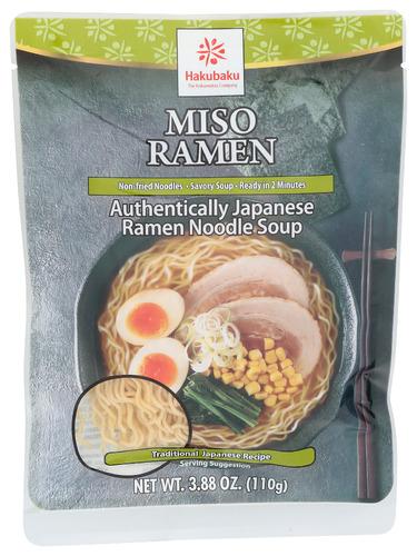 Hakubaku Ramen Miso Japan - 3.88 Oz (12 Units)