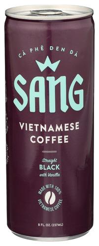 Sang Coffee Vit Blk Vanilla Rtd - 8 Fo (12 Units)