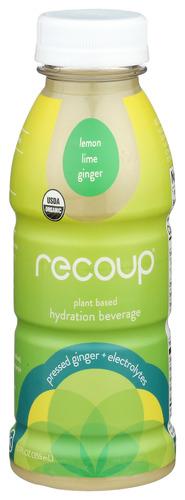Recoup Bev Lemon Lime Ginger Organic - 12 Fo (12 Units)