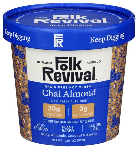 Folk Revival Cereal Hot Chai Almond - 1.94 Oz (6 Units)