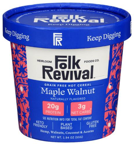Folk Revival Cereal Hot Maple Walnut - 1.94 Oz (6 Units)