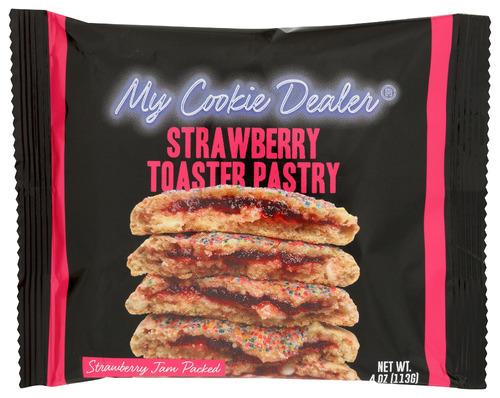 My Cookie Dealer Cookie Strwbrry Tst Pstr - 4 Oz (12 Units)