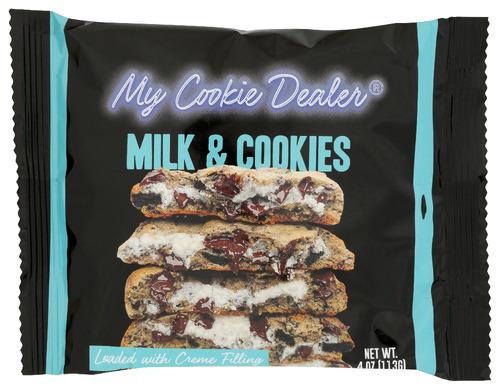 My Cookie Dealer Cookie Milk And Cookies - 4 Oz (12 Units)