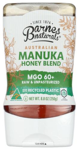 Barnes Naturals Honey Manuka 60 - 8.08 Oz (10 Units)