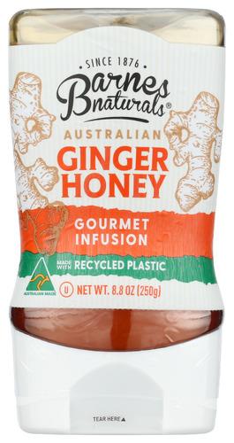 Barnes Naturals Honey Ginger Flvr - 8.08 Oz (10 Units)
