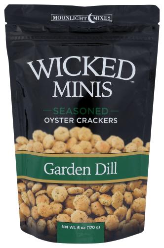 Wicked Mix Crackers Oystr Grdn Dill - 6 Oz (6 Units)