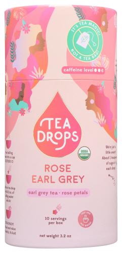 Tea Drops Tea Drops Rose Earl Grey - 3.2 Oz (6 Units)