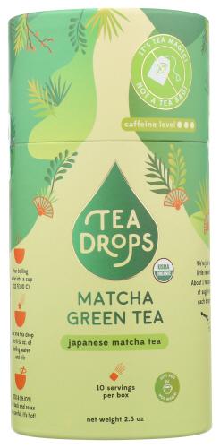 Tea Drops Tea Drops Match Green - 2.5 Oz (6 Units)