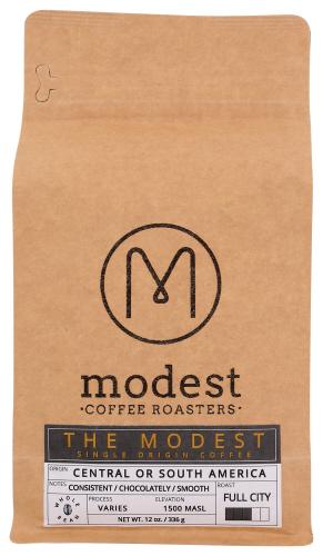 Modest Coffee Roasters Coffee So The Modest - 12 Oz (6 Units)