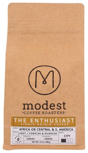 Modest Coffee Roasters Coffee So The Enthst - 12 Oz (6 Units)