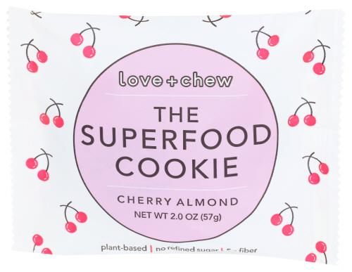 Love Chew Cookie Cherry Almond - 2 Oz (12 Units)