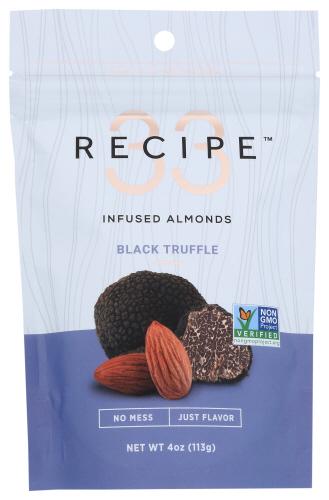 Recipe 33 Almonds Black Truffle Inf - 4 Oz (6 Units)