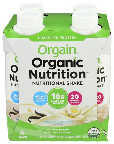 Orgain Protein Rtd Vanilla Organic - 44 Fo (3 Units)