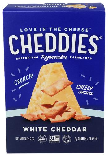 Cheddies Cracker White Cheddar - 4.2 Oz (6 Units)