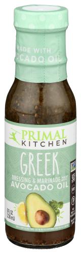 Primal Kitchen Drssng Greek Vinaigrette - 8 Oz (6 Units)