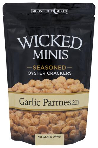 Wicked Mix Crackers Oystr Glrc Parm - 6 Oz (6 Units)