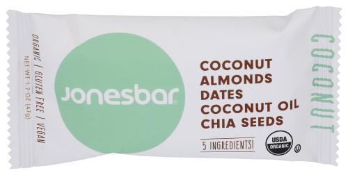 Jones Bar Bar Coconut Almond - 1.7 Oz (12 Units)