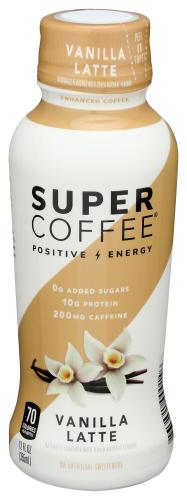 Super Coffee Coffee Vanilla Bean Bttl - 12 Fo (12 Units)