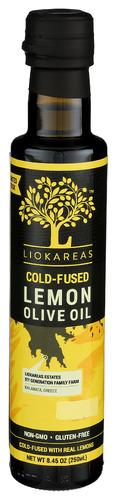 Liokareas Oil Olive Greek Lemon - 8.45 Oz (6 Units)