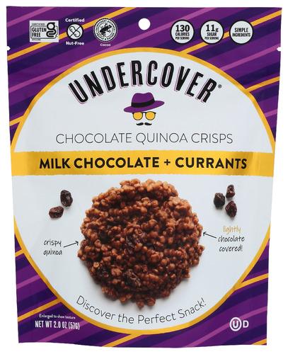 Undercover Quinoa Bites Quinoa Milk Chocolate Crn - 2 Oz (12 Units)