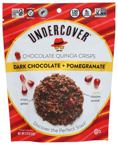 Undercover Quinoa Bites Quinoa Drk Chc Pom - 2 Oz (12 Units)