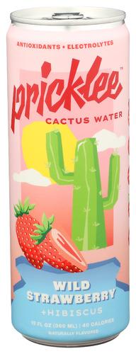 Pricklee Water Cactus Wld Strawberry - 12 Fo (12 Units)