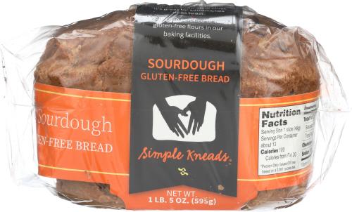 Simple Kneads Bread Sourdough Organic - 21 Oz (6 Units)