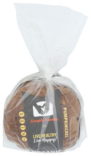 Simple Kneads Bread Pumpkinickel Organic - 21 Oz (6 Units)