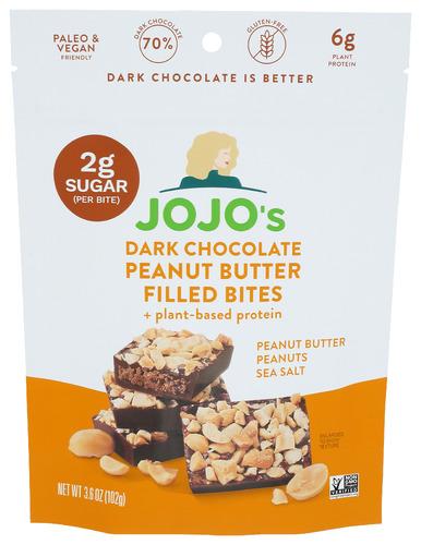 Jojos Chocolate Bites Chocolate Peanut Butter - 3.6 Oz (6 Units)