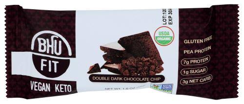 Bhu Foods Bar Paleo Db Drk Chocolate Chp - 1.6 Oz (12 Units)