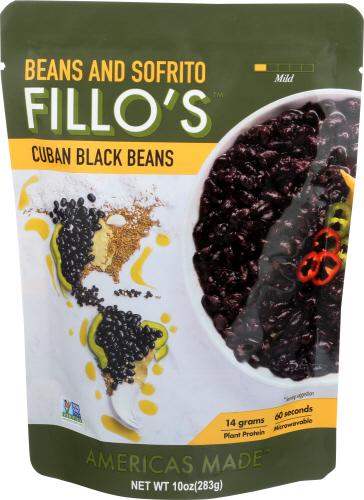 Fillos Beans Black Cuban - 10 Oz (6 Units)