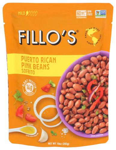 Fillos Beans Puerto Rican Pink - 10 Oz (6 Units)