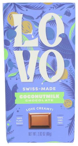 Lovo Bar Chocolate Coconut Milk - 2.82 Oz (12 Units)