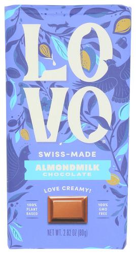Lovo Bar Chocolate Almondmilk - 2.82 Oz (12 Units)
