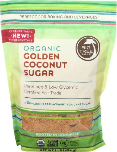 Big Tree Farms Sugar Ccont Gldn Organic - 16 Oz (6 Units)